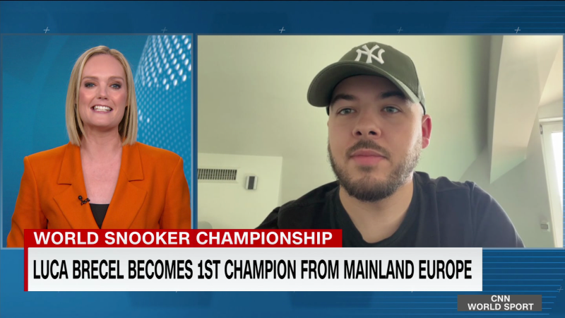 Luca Brecel becomes 1st World Snooker champion from mainland Europe