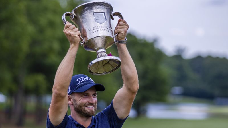 Wyndham Clark soars to first PGA Tour victory at Wells Fargo Championship