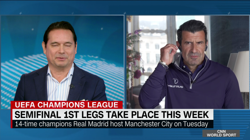 Legendary Luis Figo previews mouthwatering Champions League semifinal clashes