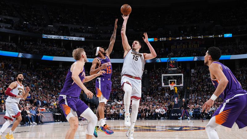 Nikola Jokić makes history with triple-double to lead Denver Nuggets to big Game 5 win leaving Phoenix Suns on the ropes