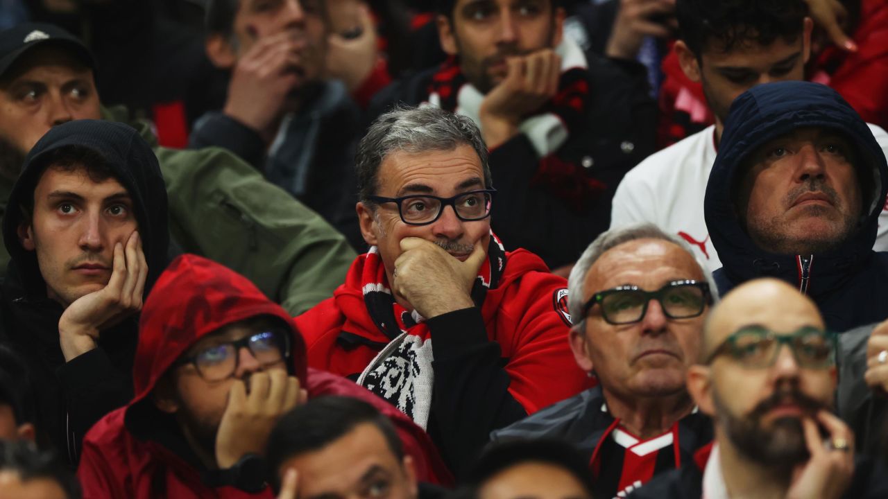 AC Milan fans witnessed a nervous performance from their team.