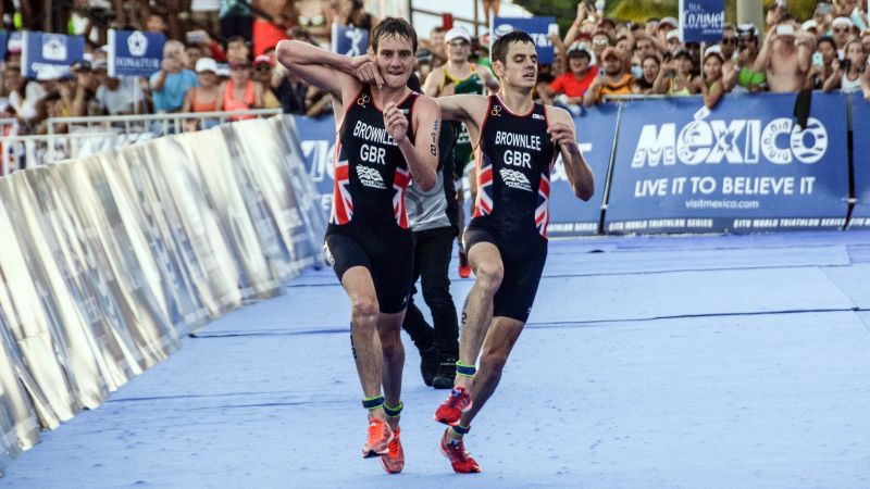 Alistair Brownlee relives one of the most memorable moments in sport