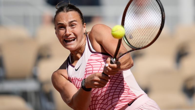 Aryna Sabalenka opts out of French Open press conference, saying she ‘did not feel safe’ at last press conference