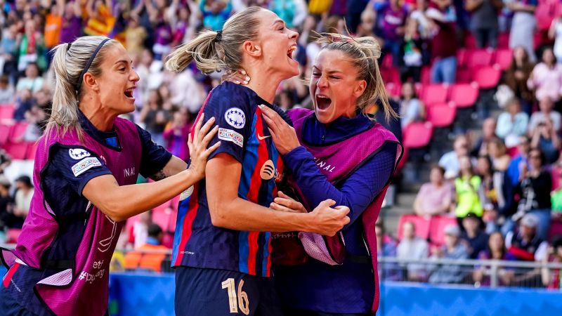 Barcelona banishes past disappointments with dramatic Women’s Champions League victory