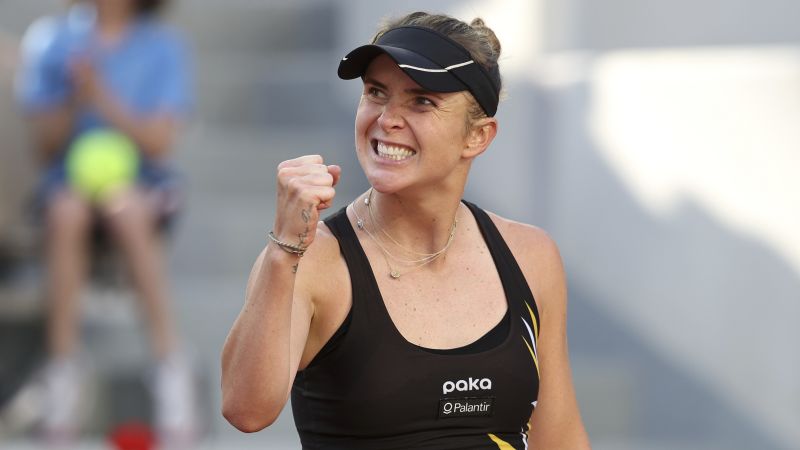 Ukrainian tennis star Elina Svitolina calls Russian opponent ‘brave’ following French Open win