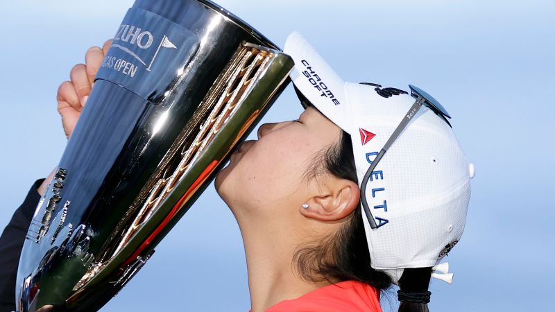 Reigning NCAA champion Rose Zhang becomes 1st LPGA golfer to win tournament in pro debut since 1951