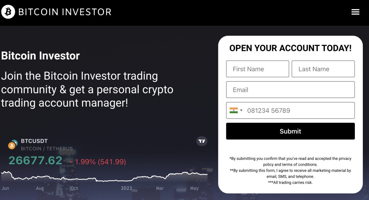 Bitcoin Investor Review – Scam or Legitimate Trading Software