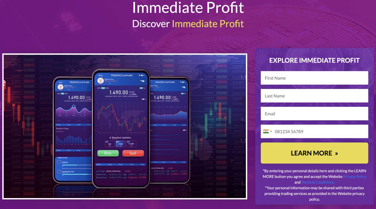 Immediate Profit Review – Scam or Legitimate Trading Software