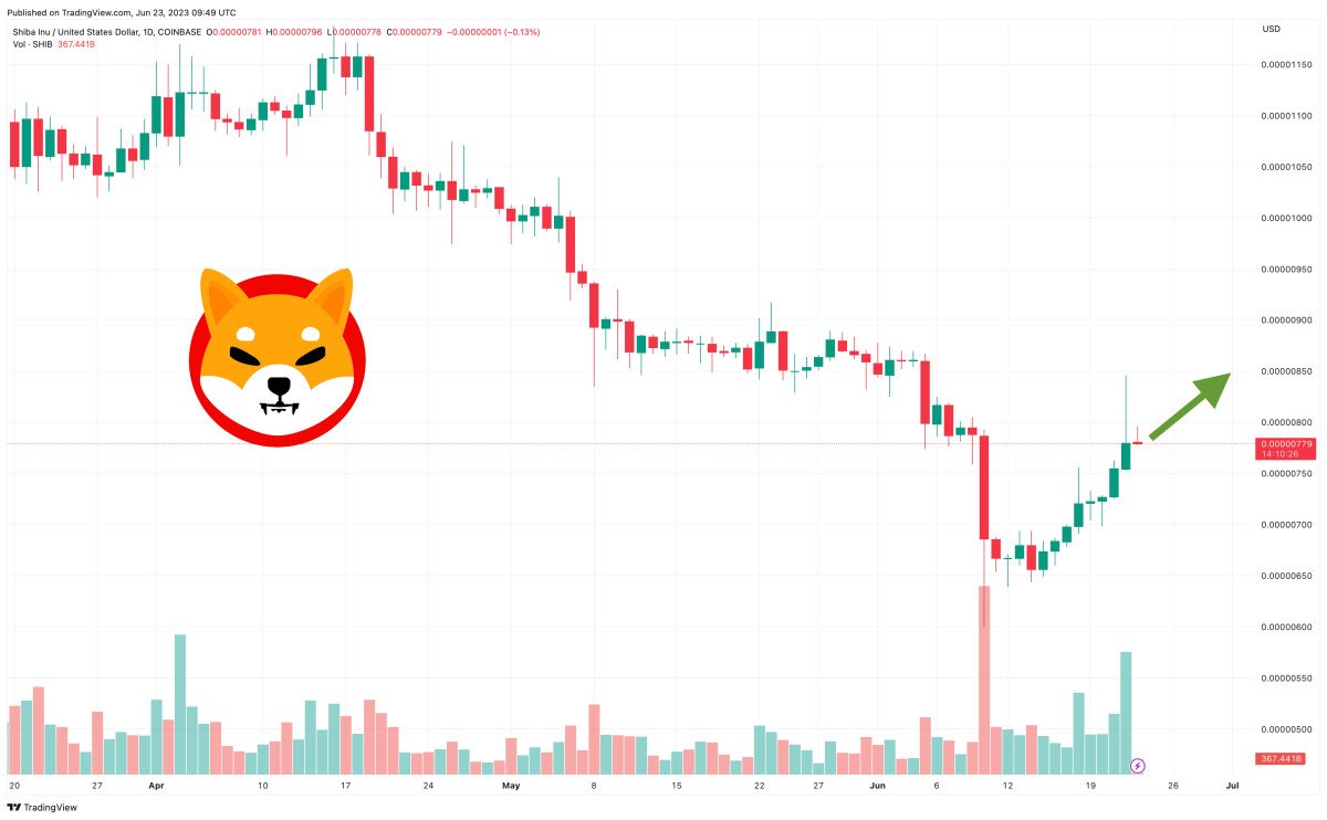 Shiba Inu Price Prediction as $250 Million Trading Volume Shoots SHIB Up 16% in a Week – Here’s Where SHIB is Heading Now