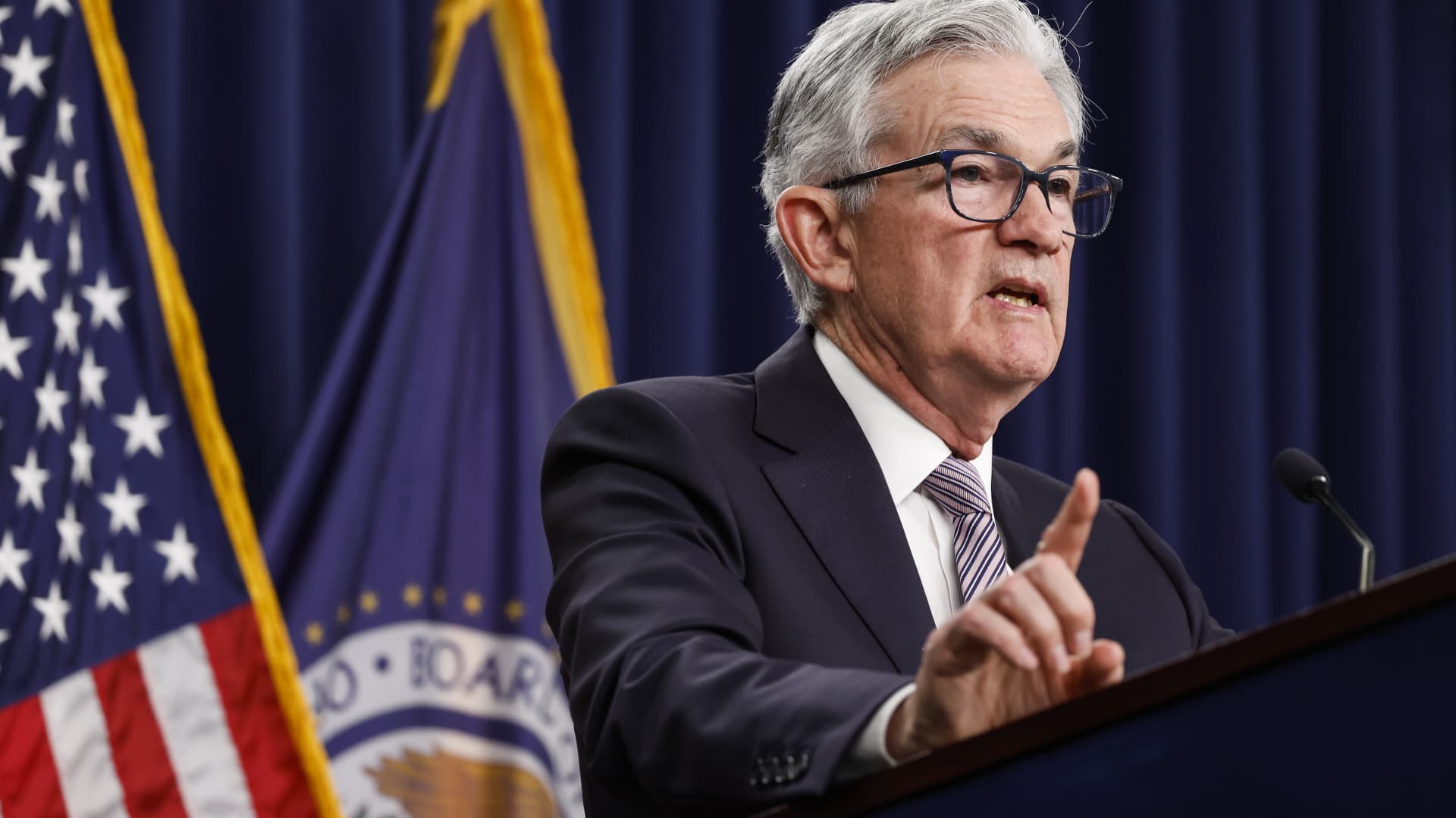 The Fed forecasts two more hikes in 2023, taking rates as high as 5.6%