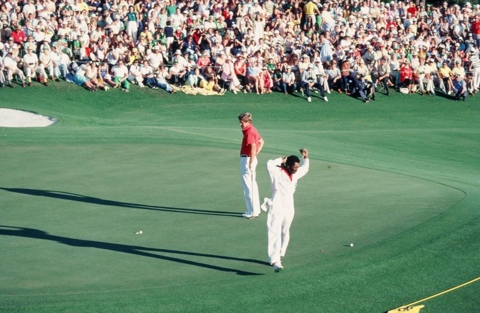 <strong>Ed Sneed, The Masters (1979)</strong> He wasn't related to Sam Snead, but Ed Sneed saw a major slip away in similarly catastrophic circumstances at The Masters in 1979. Three up with three to play, Sneed slumped to a trio of bogeys to fall into a sudden-death playoff at Augusta -- the first time the format had been used. Debutant Fuzzy Zoeller went on to clinch a one-stroke victory over Sneed and Tom Watson. While Watson would finish his career with eight major titles, including two Masters victories, 1979 would cruelly be the closest Sneed ever got to tasting major glory.