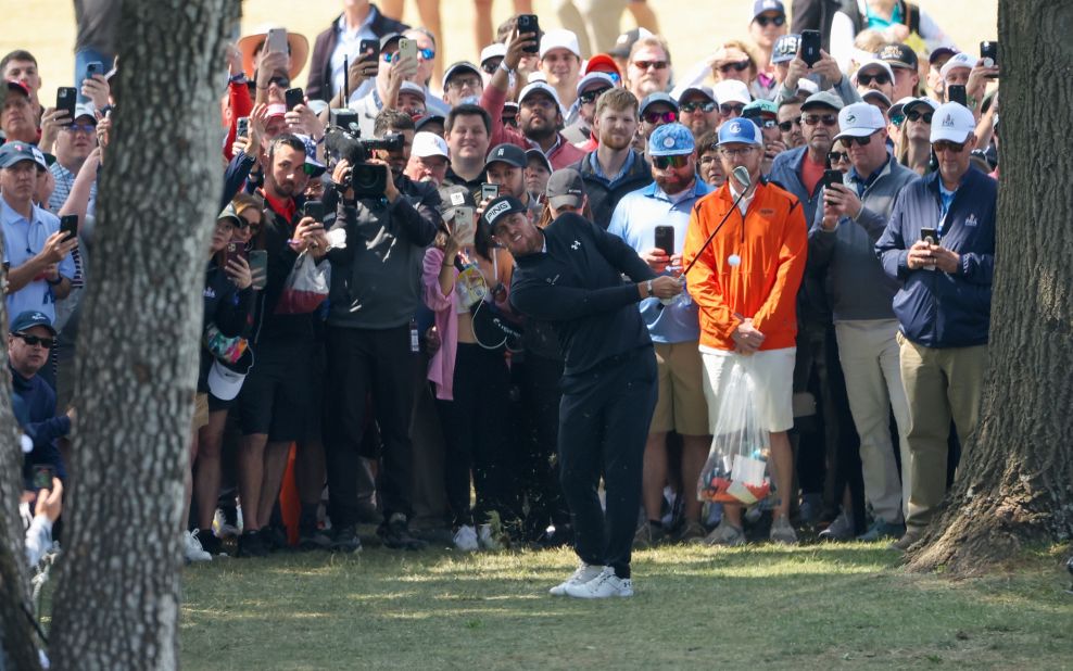 <strong>Mito Pereira, PGA Championship (2022) </strong>One hole. That's how close Mito Pereira was to a first major on his maiden PGA Championship outing in 2022. The world No. 100's <a href="https://www.cnn.com/2022/05/22/golf/justin-thomas-winner-2022-pga-championship-spt-intl/index.html" target="_blank">fairy-tale story became a horror movie</a> at Southern Hills Country Club in Tulsa as Pereira, leading by a shot, struck his tee drive into the water at the 18th hole. His eventual double bogey meant he missed out on the subsequent playoff, with Justin Thomas besting compatriot Will Zalatoris to lift his second career major.