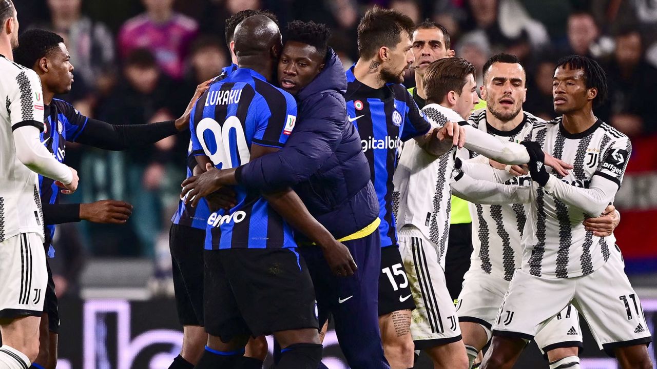 Romelu Lukaku was racially abused when Inter Milan played against Juventus in April.