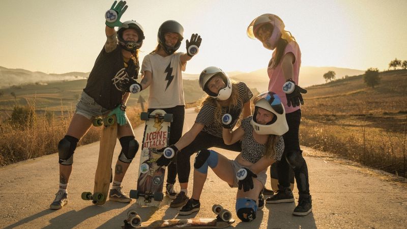 Why five women embarked on a 3,500-mile skateboard journey across Europe