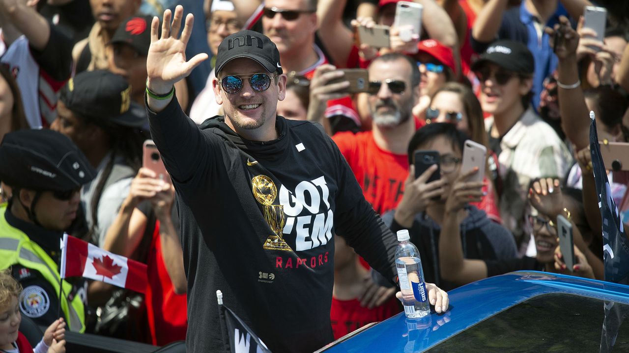 Nurse led the Toronto Raptors to the 2019 NBA title.