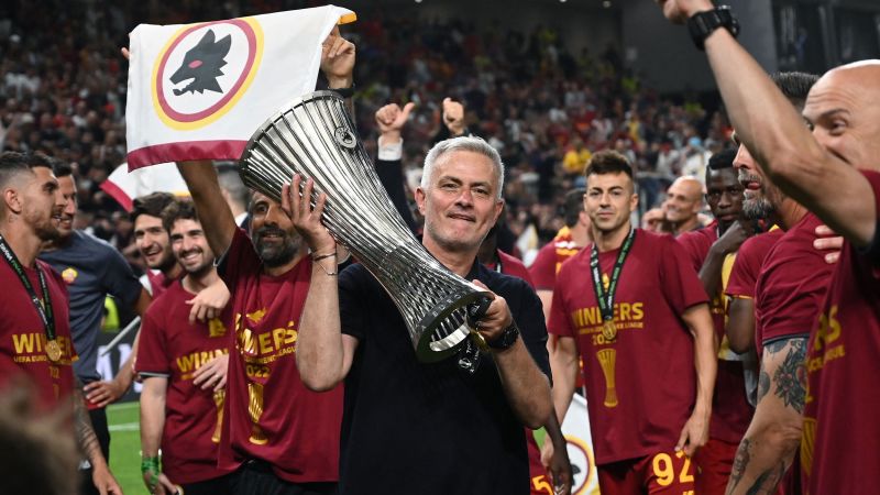 Europa League final: Jose Mourinho goes in search of sixth European trophy 20 years after his first triumph