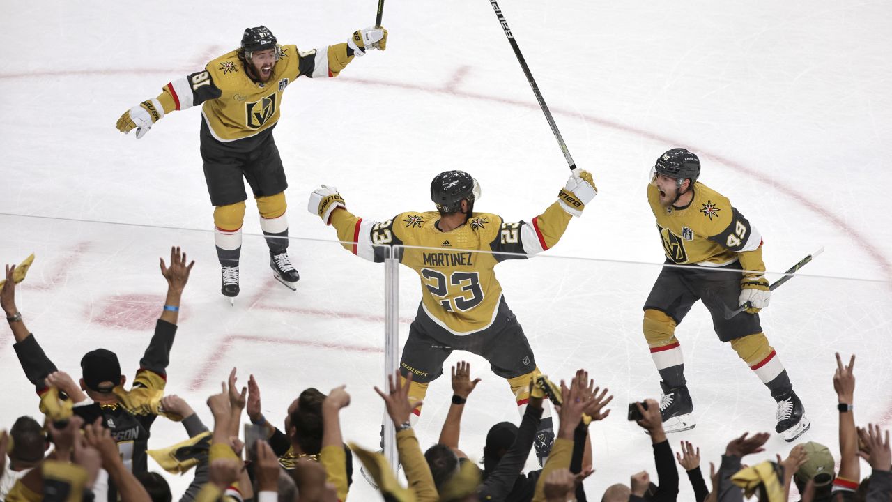 The Vegas Golden Knights have been an unstoppable offensive force so far in the final.