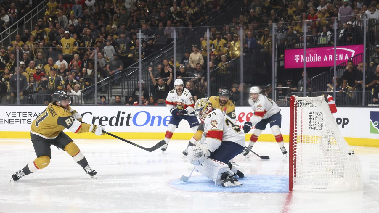 Marchessault has now set a franchise record for most goals in a single postseason.