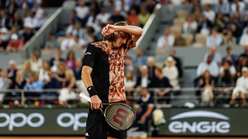 Tennis star Stefanos Tsitsipas blames sleeping pills and naps for French Open defeat