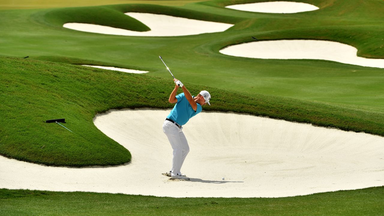 Henson in action at the 2018 CIMB Classic at TPC Kuala Lumpur, Malaysia.