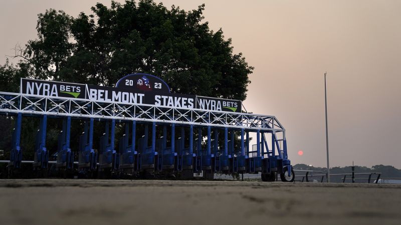 Racing will resume ahead of Belmont Stakes amid wildfire smoke concerns