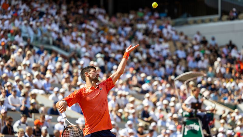 Novak Djokovic on cusp of historic 23rd grand slam as he faces Casper Ruud in French Open men’s final