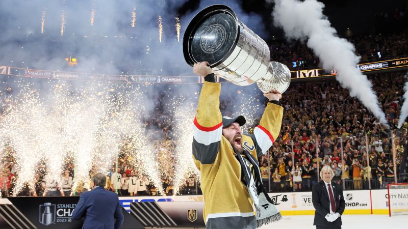 Vegas Golden Knights win first Stanley Cup in young franchise’s history after defeating Florida Panthers