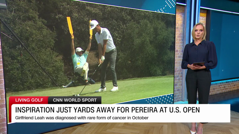 Corey Pereira returns to golf after helping girlfriend battle cancer