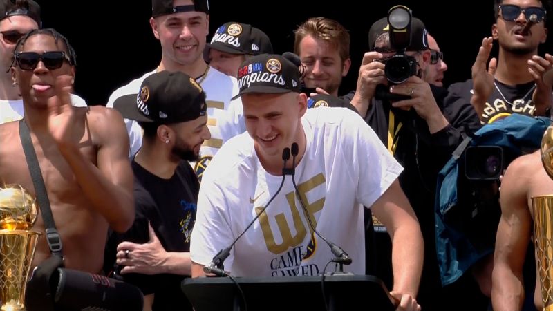 Video: NBA MVP has change of heart on attending victory parade. See the moment