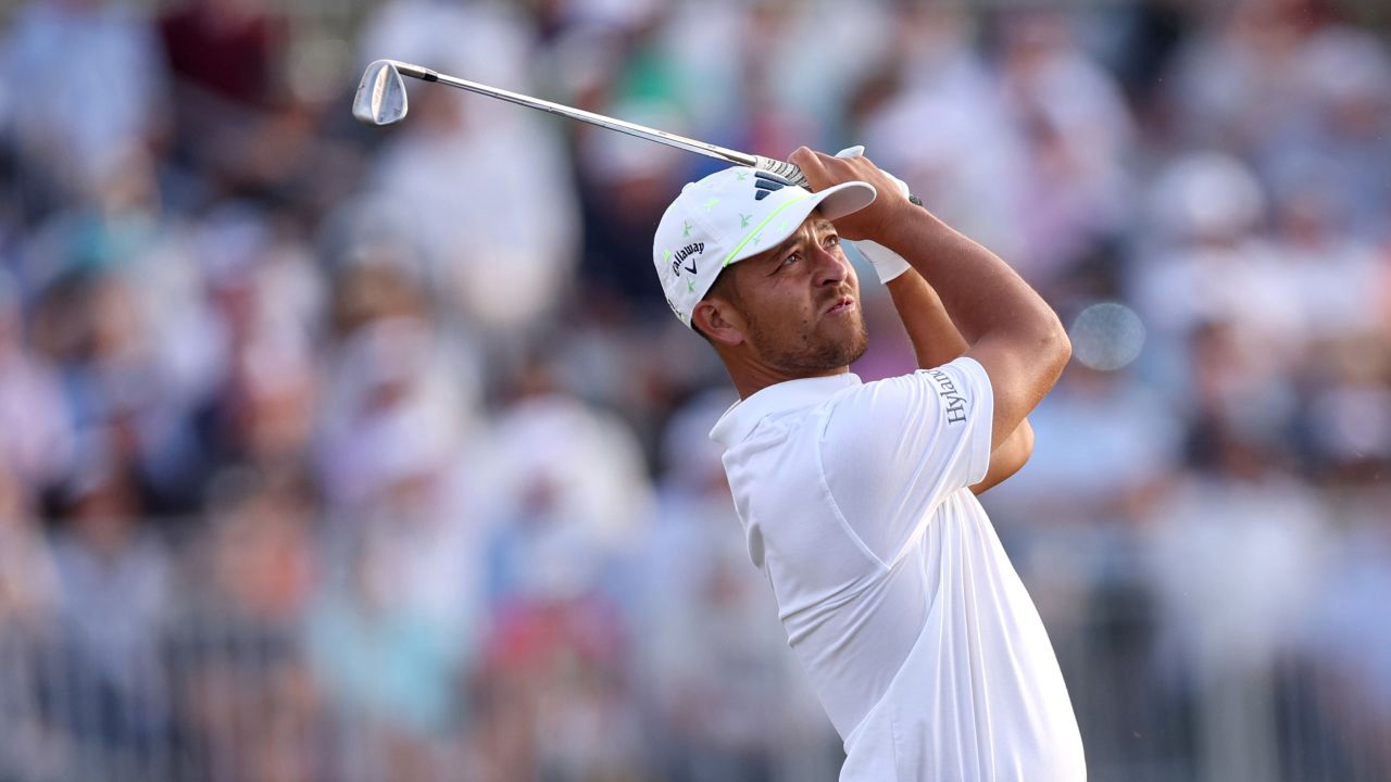 Schauffele endured a rollercoaster third round.