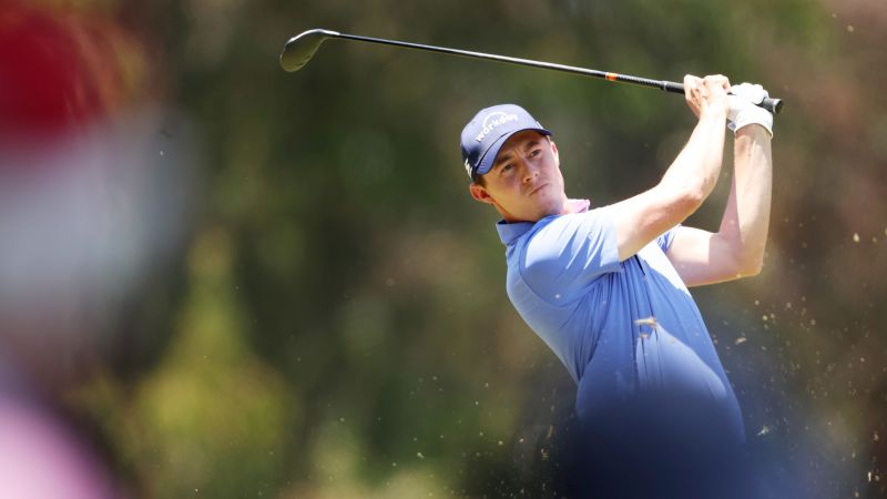 US Open: Defending champion Matt Fitzpatrick criticizes Los Angeles course