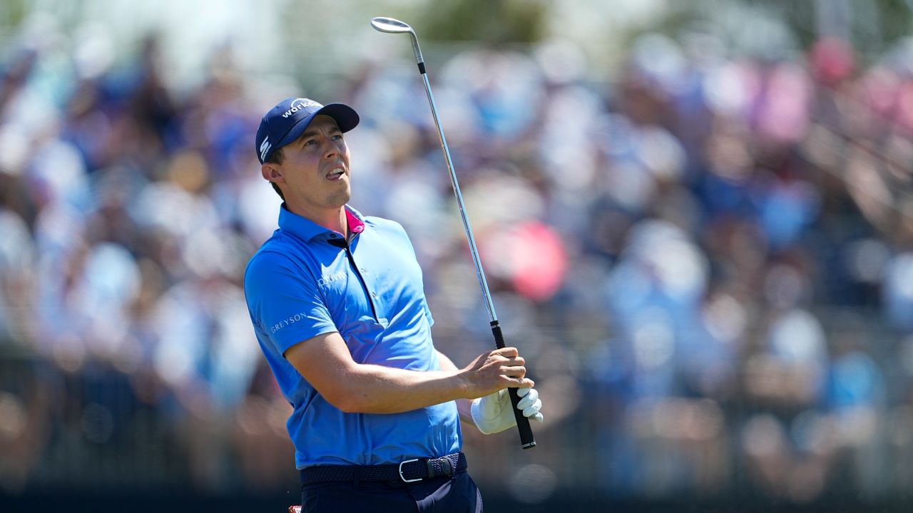 Fitzpatrick shot the tournament's third hole-in-one on Friday.