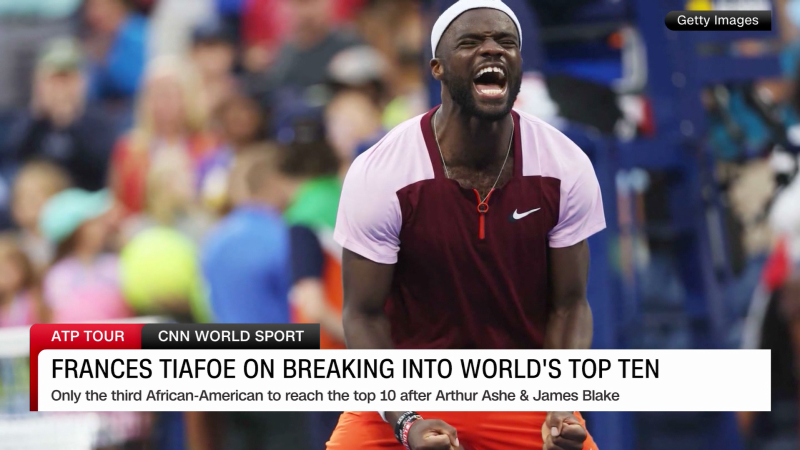 American Frances Tiafoe on breaking into world’s top 10