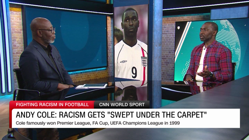 Andy Cole: Racism gets ‘swept under the carpet’