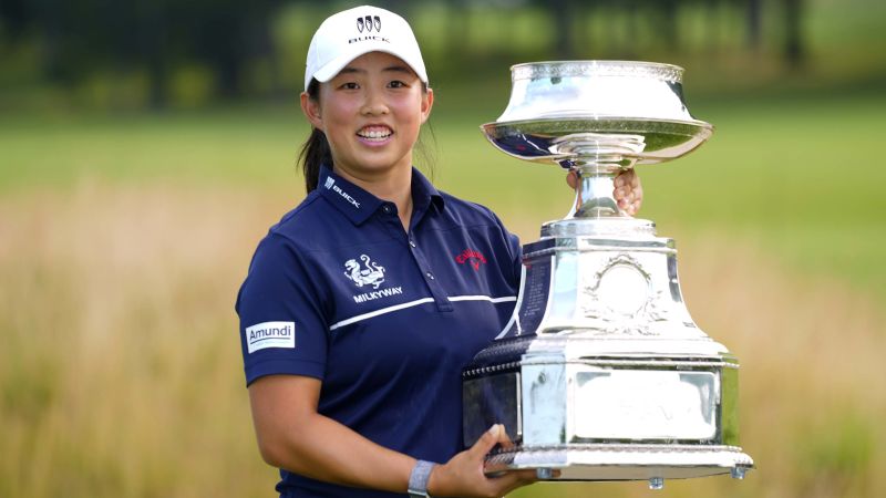 China’s Ruoning Yin wins Women’s PGA Championship to capture first career major title