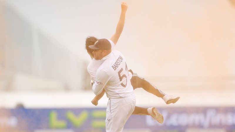 Just Stop Oil protest disrupts Ashes Test at Lord’s as England cricketer Jonny Bairstow carries activist to the boundary