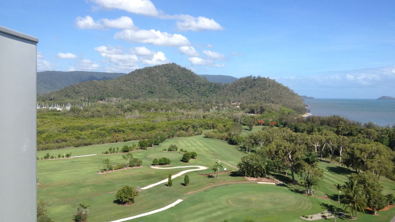 Half Moon Bay occupies a stunning spot on Queensland's tropical coastline.