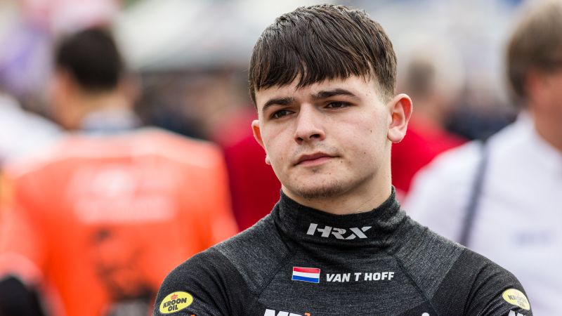 Dutch race car driver Dilano van ’t Hoff, 18, dies after crash during race in Belgium