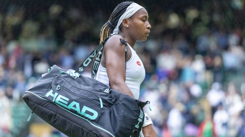 Coco Gauff suffers shock first-round defeat at Wimbledon amid mixed results for other US players