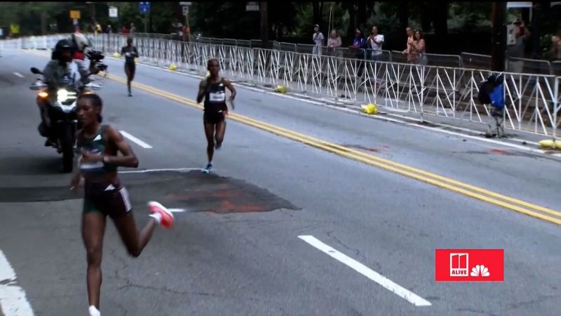 An elite runner in a 10K race took a wrong turn meters from the finish. It cost her thousands in prize money