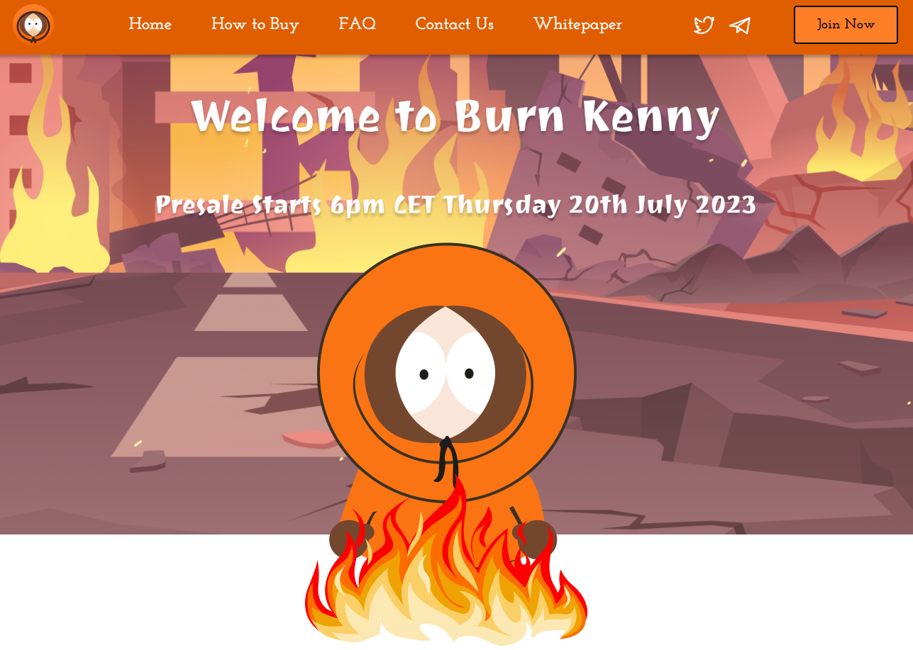 OMG They Burned Kenny – New Southpark Crypto Presale Launching Soon, Will it 3x Like Mr Hankey Coin?