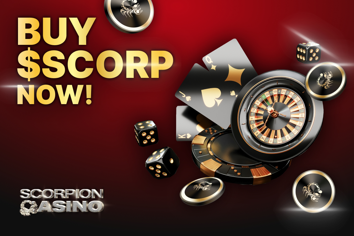 Scorpion Casino Has Potential to Be Top Web3 Gaming Platform, Over $350K Raised Already