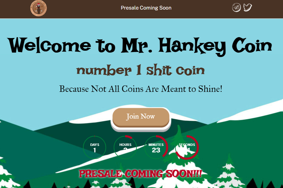 Mr Hankey Meme Coin Goes Viral as South Park-Related Tokens Take Off – Here’s How to Buy Early