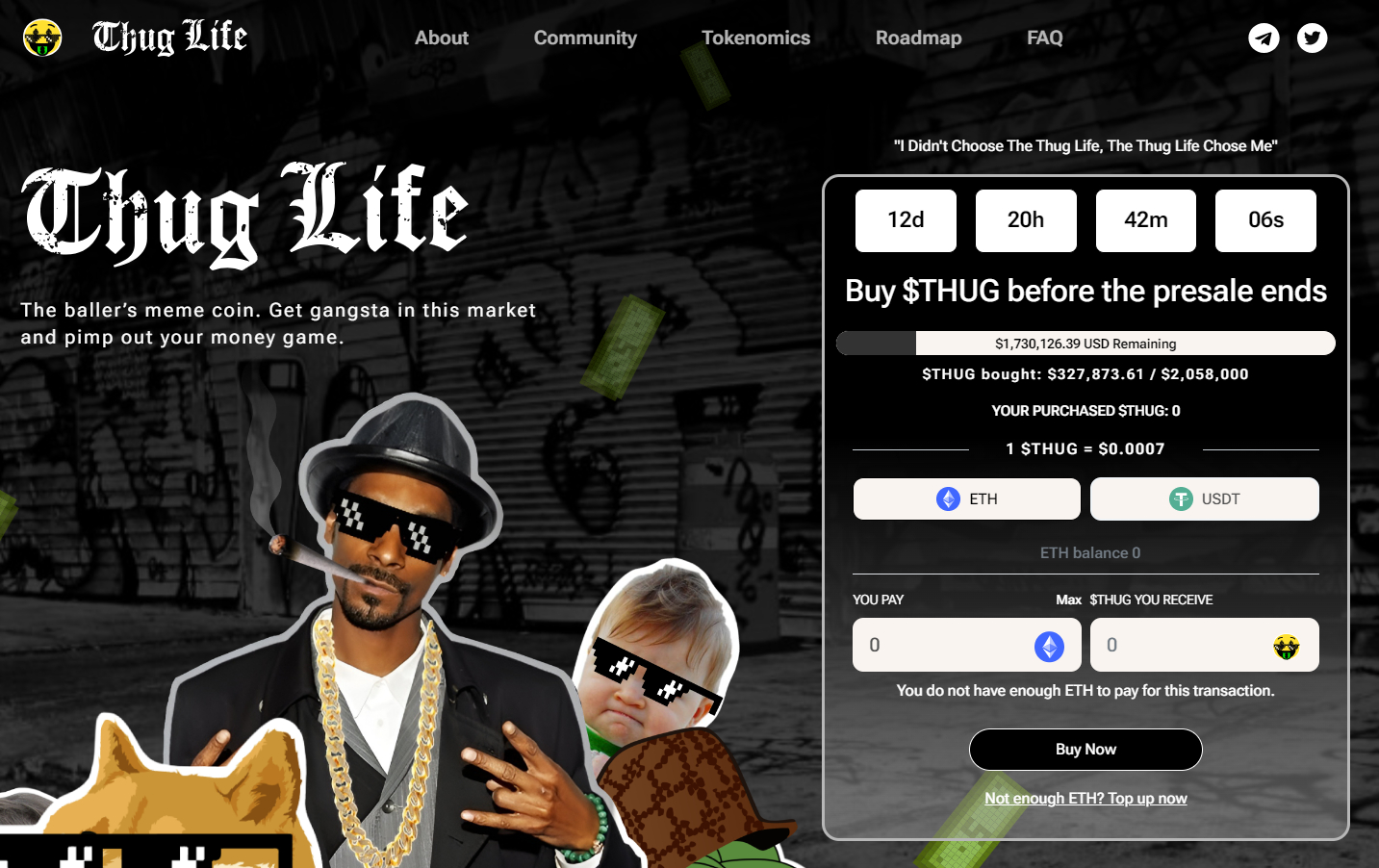 Thug Life Token Presale Surges to $300K as Investors Rush in Ahead of July 17 Deadline – Next 100x Meme Coin?