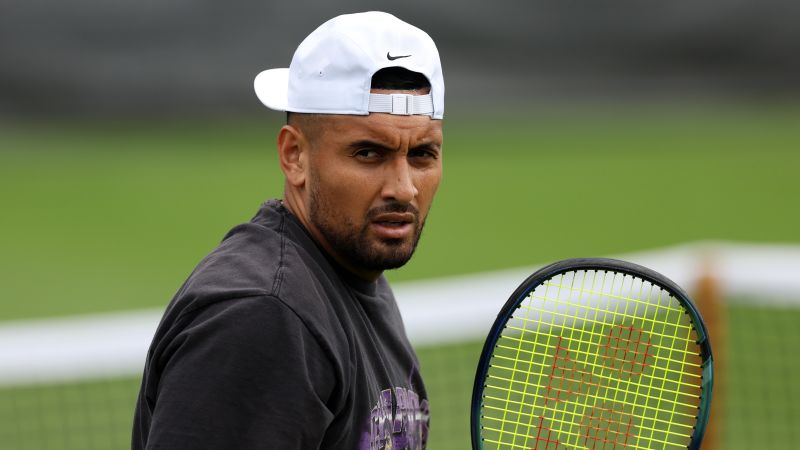 Australian tennis star Nick Kyrgios pulls out of Wimbledon with wrist injury