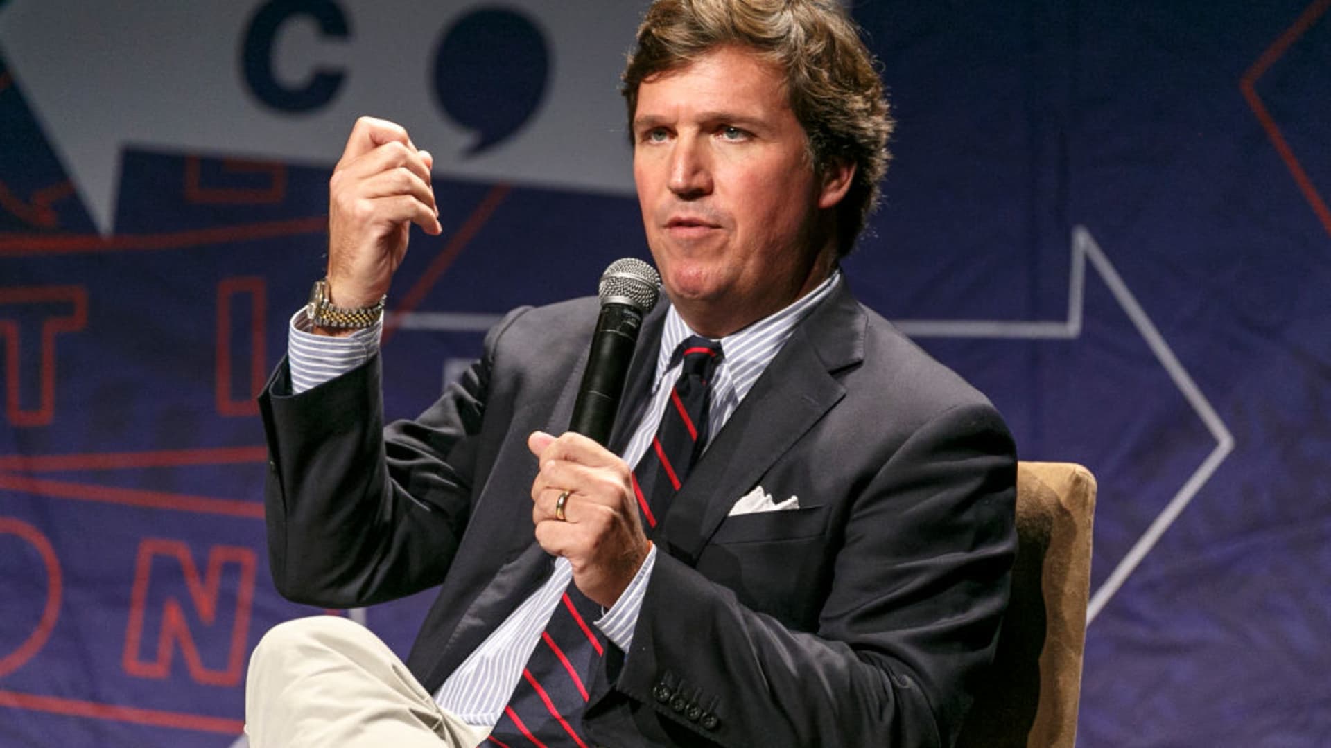 Tucker Carlson’s show on Twitter makes ad deal with anti-ESG shopping app