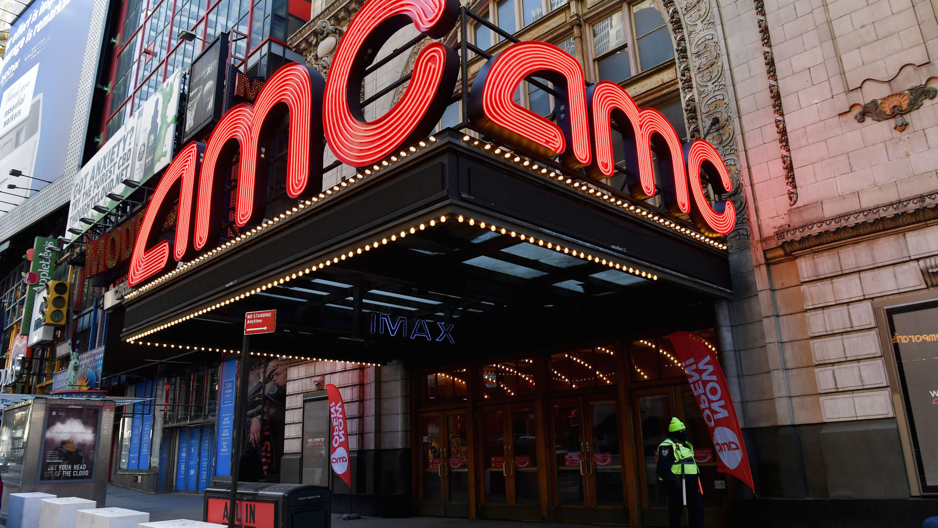 Stocks making the biggest moves midday: AMC Entertainment, Mattel, Chevron, Spotify and more