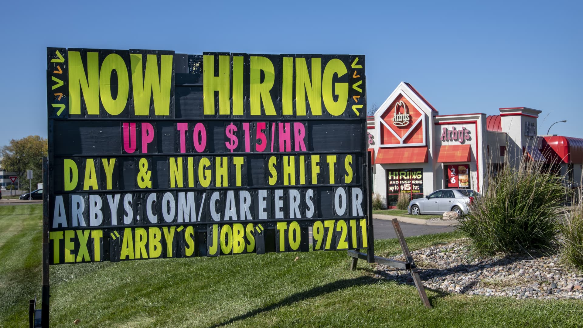 Job openings fall by half a million