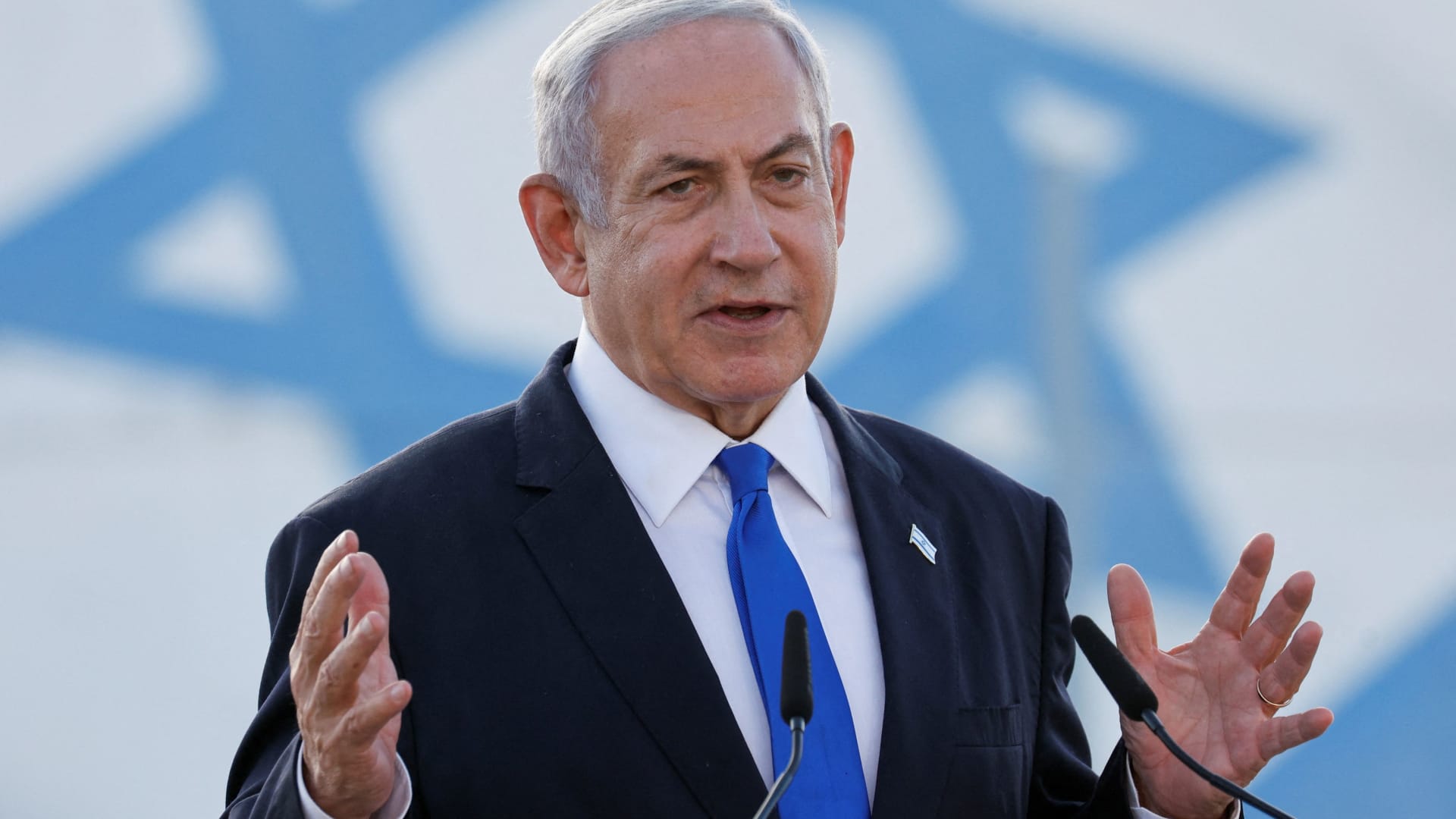 Israel’s Netanyahu is rushed to hospital for dehydration. Hours later, he says he feels ‘very good’