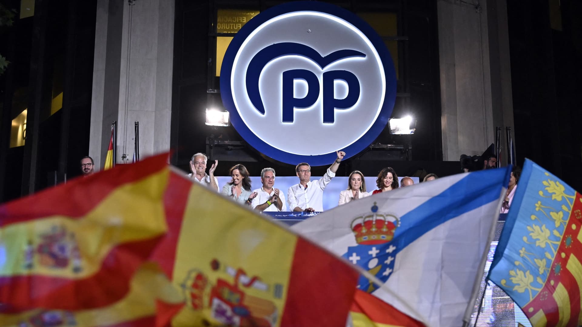 Spain’s election ends with no clear majority, throwing the country into political limbo